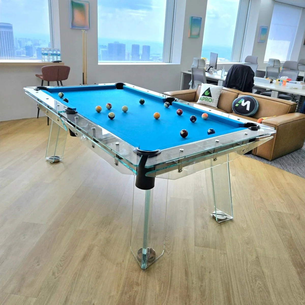 Berlin Glass Pool Table - Image 3