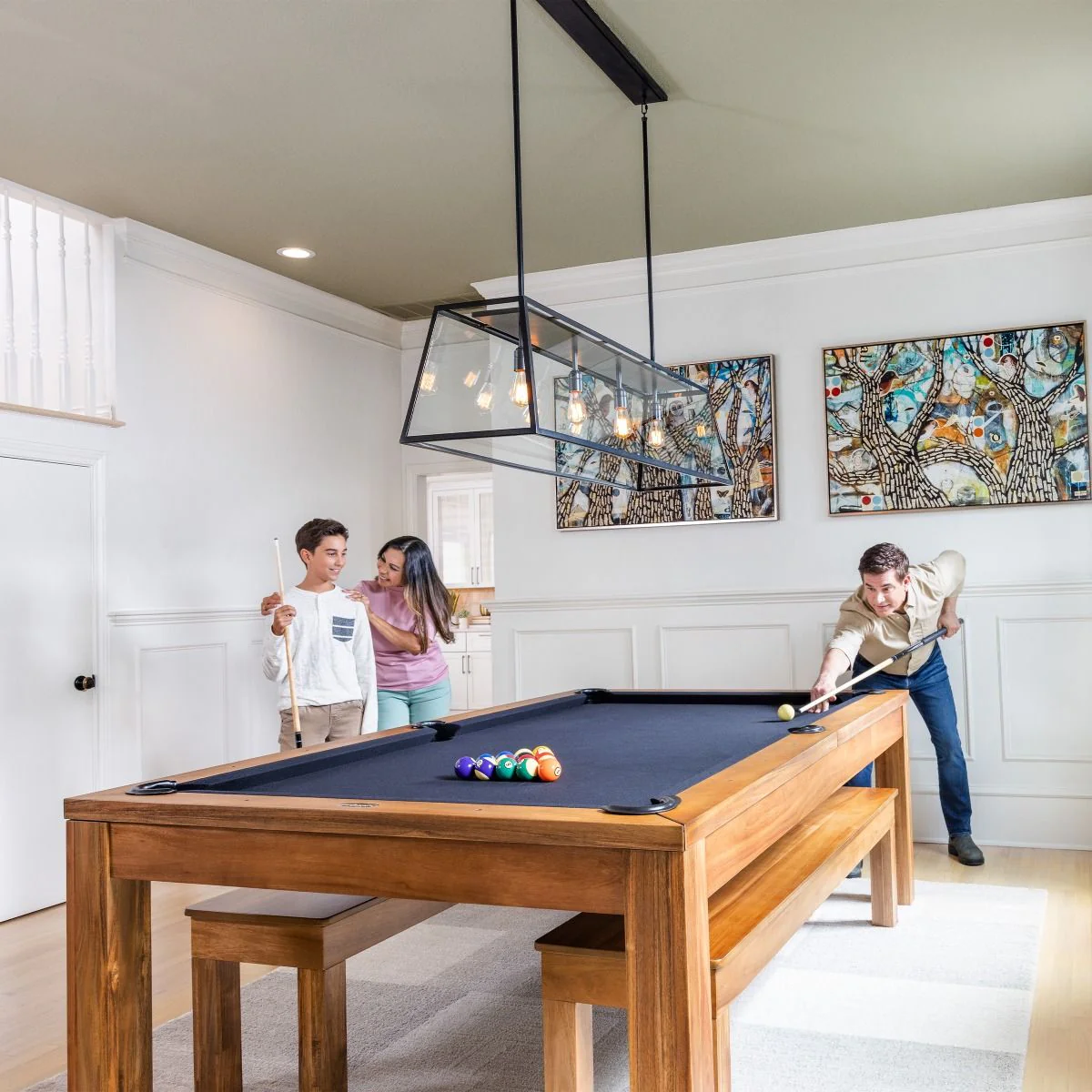 Diner II (Acacia) Dining Pool Table - Image 6