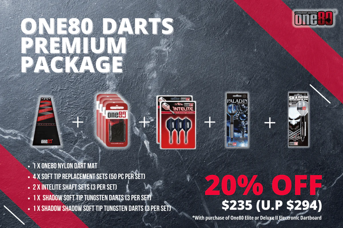 One80 Elite Electronic Dartboard - Image 8