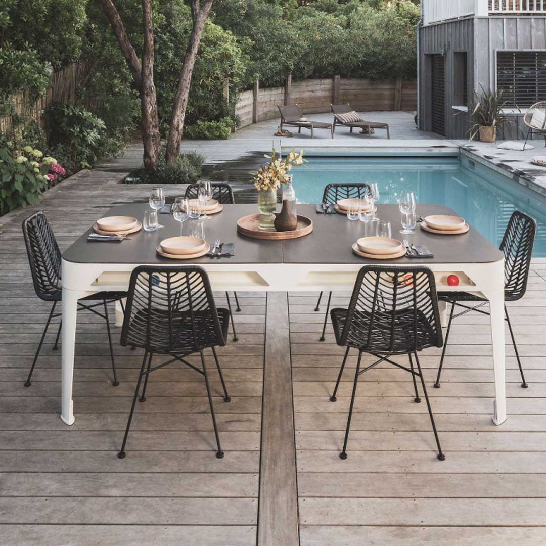 Hyphen In & Outdoor Dining Pool Table - Image 3