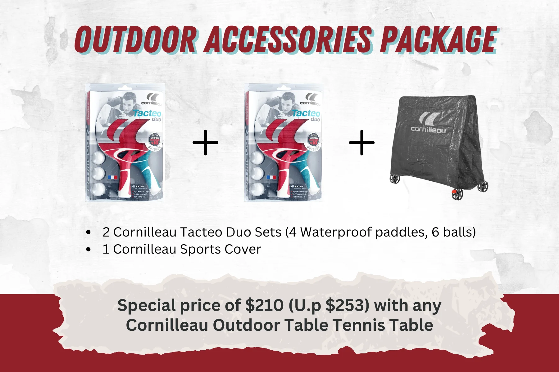 Hyphen Indoor / Outdoor Dining Table Tennis Table - Image 13