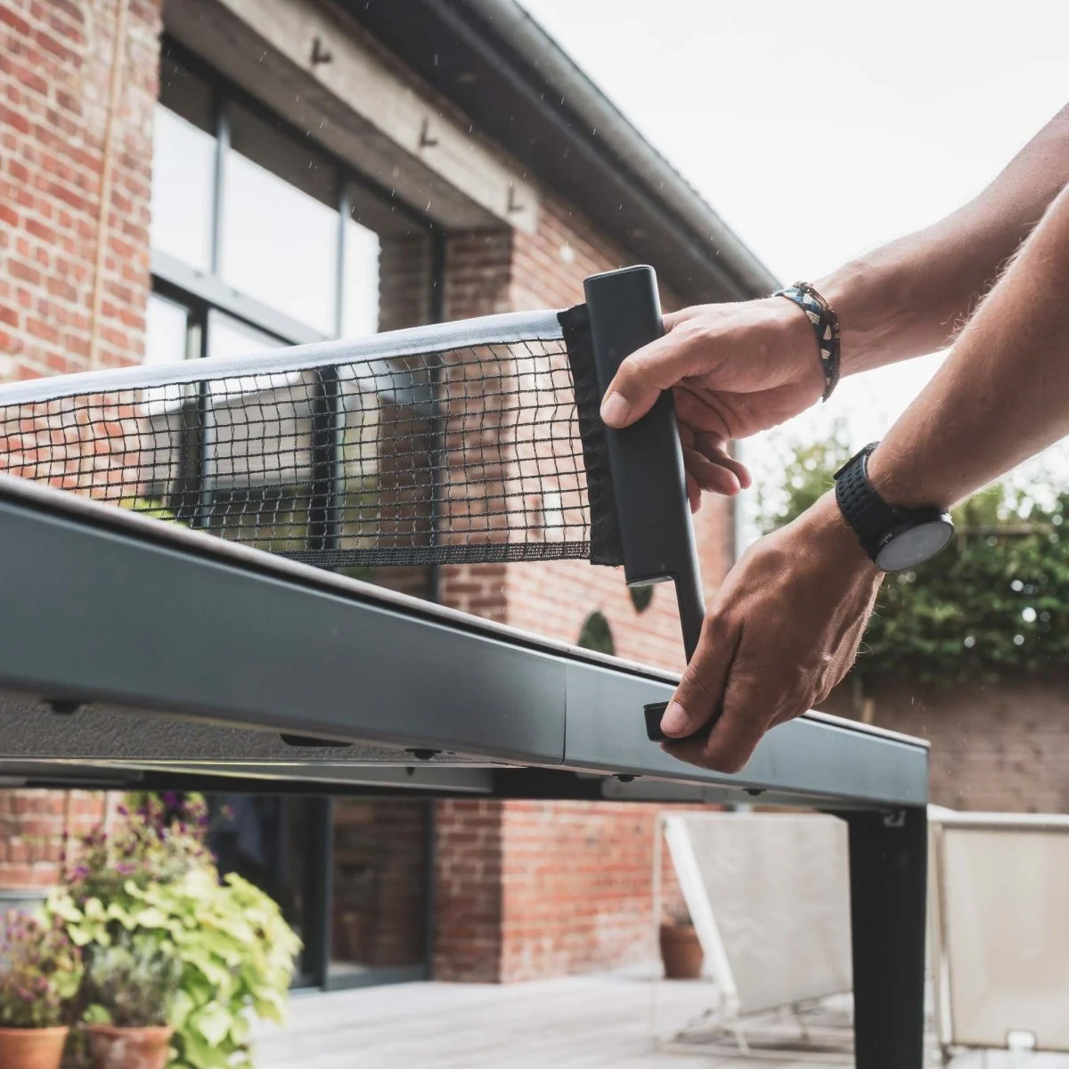 Hyphen Indoor / Outdoor Dining Table Tennis Table - Image 8
