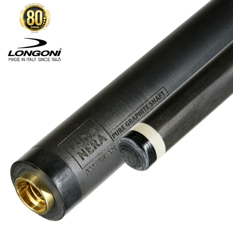 Longoni TP25B Pool Cue with 12.4 mm Luna Nera Shaft - Image 6