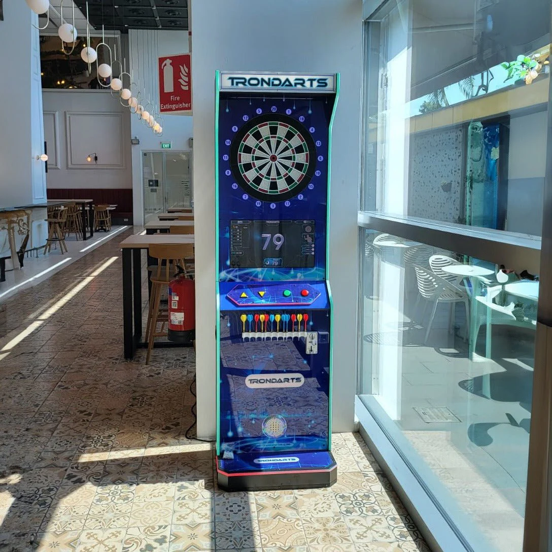 Tron DX Free-Standing Electronic Darts Machine (Free Play / Coin-operated) - Image 13