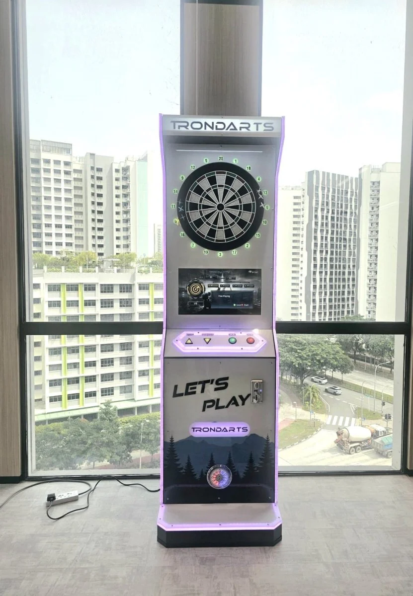 Tron DX Free-Standing Electronic Darts Machine (Free Play / Coin-operated) - Image 4